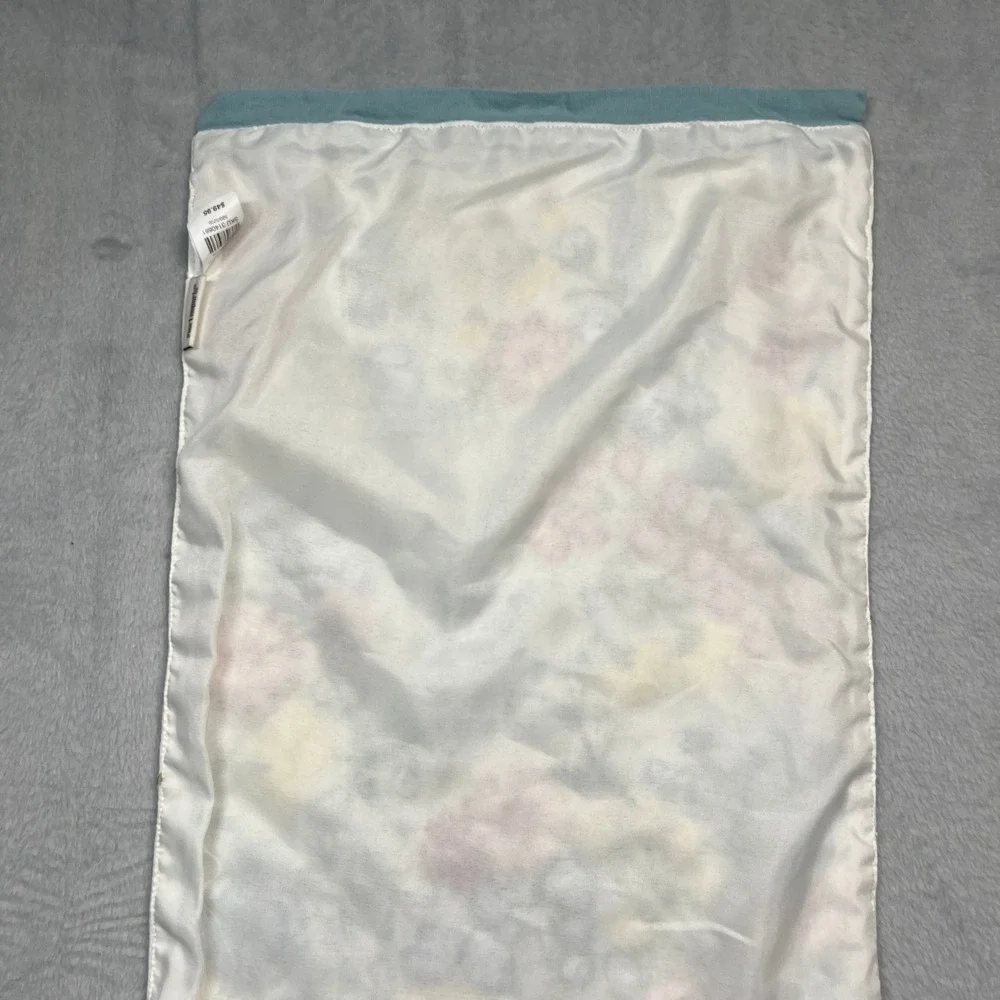 Pier 1 Imports Table Runner Home 35x12 White Multicolor Floral Embroidered Boho